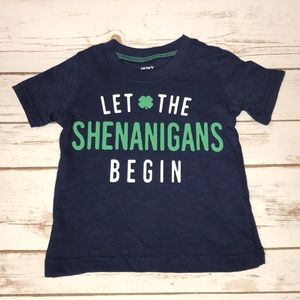 ☘️ $8 or 3/$15 Carter’s St Patrick’s Day shirt☘️